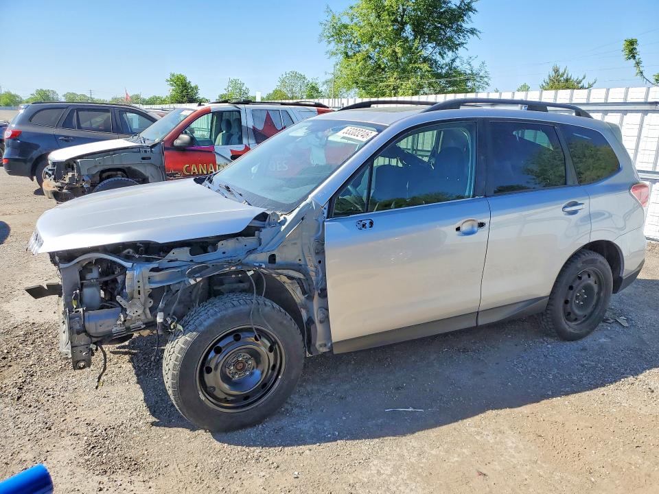 2018 Subaru Forester VIN JF2SJEJC9JH565914 COPART salvage auction — UNDERCARRIAGE, On - Permit Salvage, sold $150 on 2026-07-28 (photo 1)