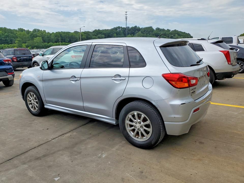 2011 Mitsubishi Outlander sport VIN JA4AP3AU8BZ010187 COPART salvage auction — FRONT END, Ky - Certificate Of Title, sold $975 on 2026-07-09 (photo 2)