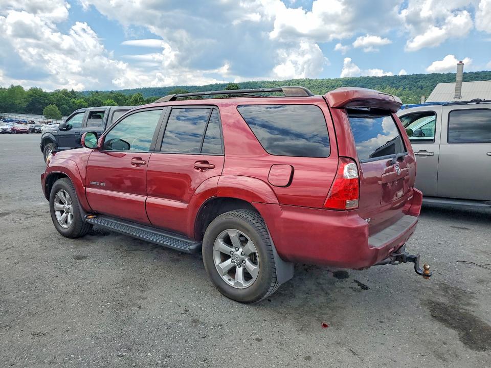 2007 Toyota 4runner VIN JTEBT17R078039219 COPART salvage auction — MINOR DENT/SCRATCHES, PA - CERT OF TITLE (P), sold $4,500 on 2026-07-16 (photo 2)