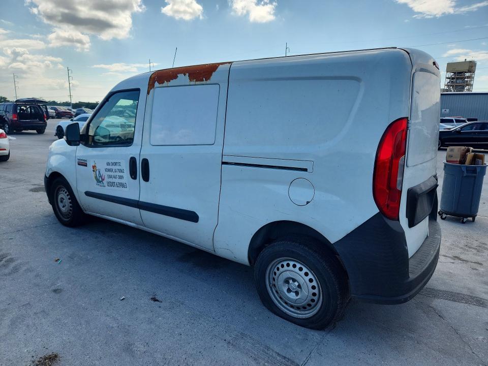 2020 Ram Promaster city VIN ZFBHRFAB4L6P85459 COPART salvage auction — WATER/FLOOD, La - Cert Of Title-Salvage Flood, sold $700 on 2026-08-12 (photo 2)