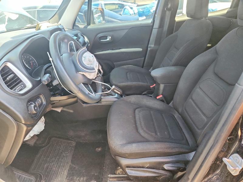 2018 Jeep Renegade VIN ZACCJABB9JPH59823 COPART salvage auction — FRONT END, Nm - Cert Of Title-Salvage, sold $550 on 2026-08-10 (photo 7)