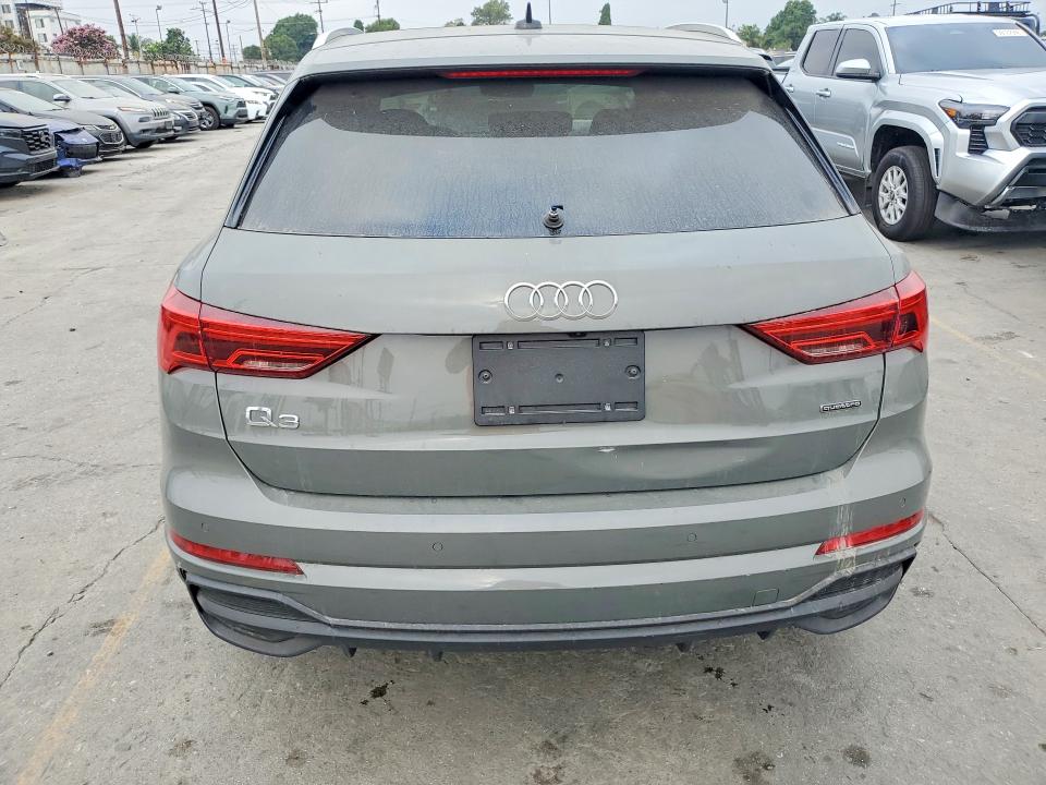 2025 Audi Q3 VIN WA1EECF37S1007299 COPART salvage auction — FRONT END, Id - Dis/Dlr/Exp Only Salvage Title, sold $8,100 on 2026-07-13 (photo 6)