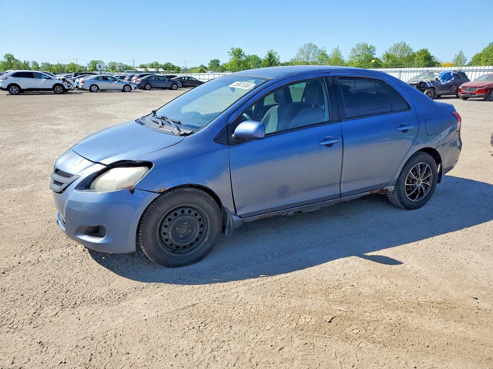 2008 Toyota Yaris VIN JTDBT923781290867 COPART salvage auction — FRONT END, On - Permit No Brand - Unfit, sold $800 on 2026-07-28 (photo 1)