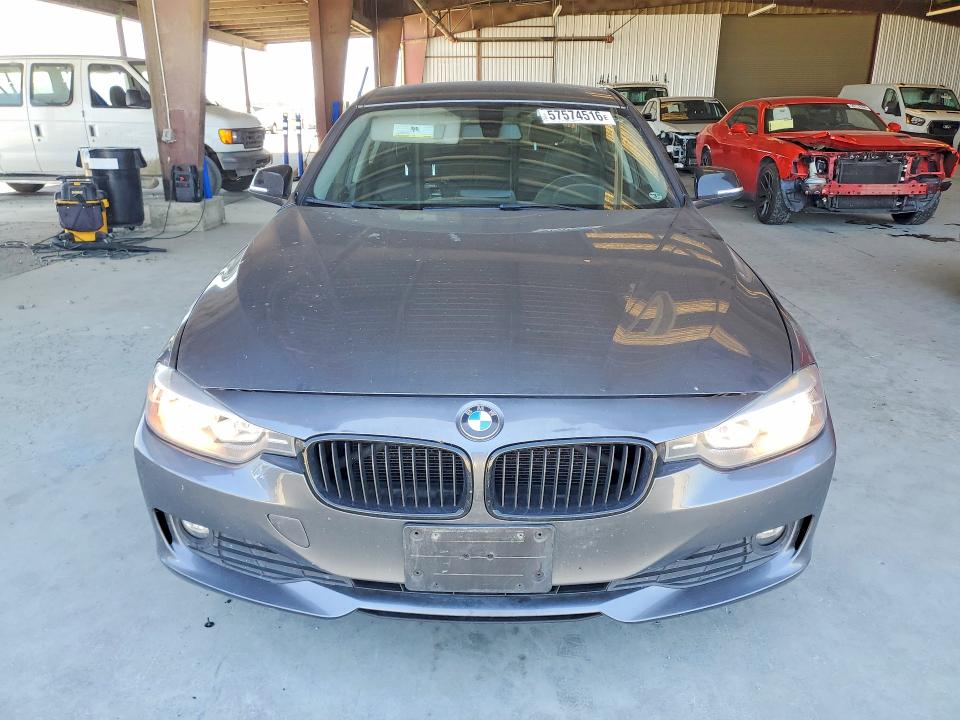 2014 BMW 3 series VIN WBA3B1G57ENS79128 COPART salvage auction — FRONT END, Ca - Salvage Certificate, sold $1,000 on 2026-07-09 (photo 5)