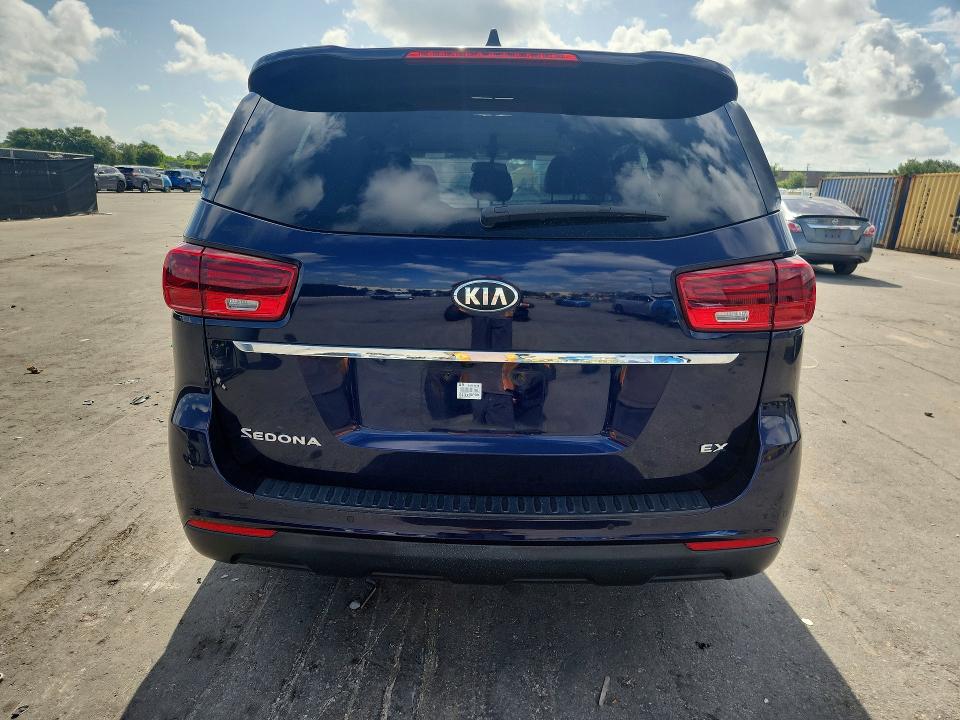 2021 Kia SEDONA VIN KNDMB5C16M6671043 COPART salvage auction — FRONT END, Fl - Certificate Of Destruction, sold $2,500 on 2026-07-23 (photo 6)