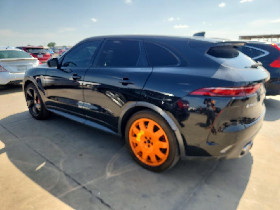 2021 Jaguar F-pace VIN SADCZ2EE1MA668641 COPART salvage auction — NORMAL WEAR, Tx - Certificate Of Title, sold $22,800 on 2026-07-16 (photo 2)