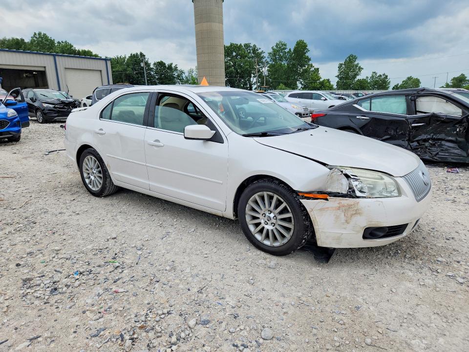 2009 Mercury Milan VIN 3MEHM08169R611196 COPART salvage auction — FRONT END, Mi - Certificate Of Title, sold $175 on 2026-07-23 (photo 4)