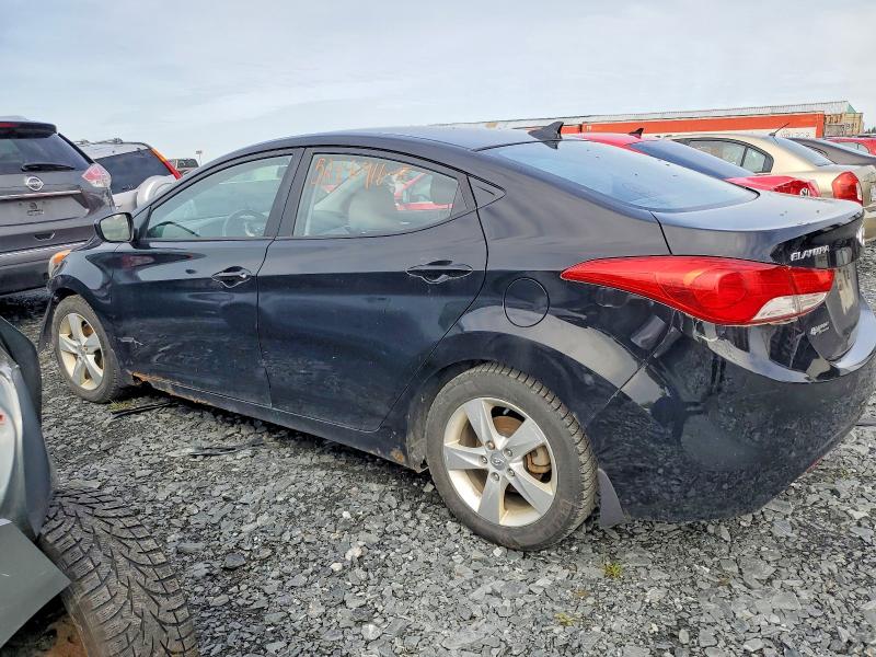 2013 Hyundai Elantra VIN 5NPDH4AEXDH187073 COPART salvage auction — FRONT END, Qc - Gravement Accidente, sold $725 on 2026-07-28 (photo 2)