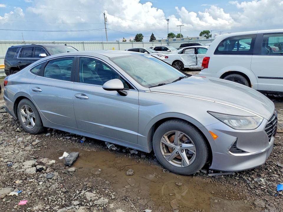 2021 Hyundai Sonata VIN 5NPEG4JA2MH066199 COPART salvage auction — SIDE, In - Cert Of Title-Salvage Title, sold $3,650 on 2026-07-27 (photo 4)