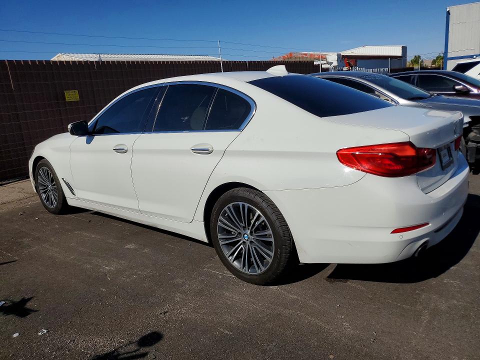 2018 BMW 5er VIN WBAJA5C59JWA36564 COPART salvage auction — MINOR DENT/SCRATCHES, Nv - Certificate Of Title (P), sold $10,100 on 2026-07-27 (photo 2)