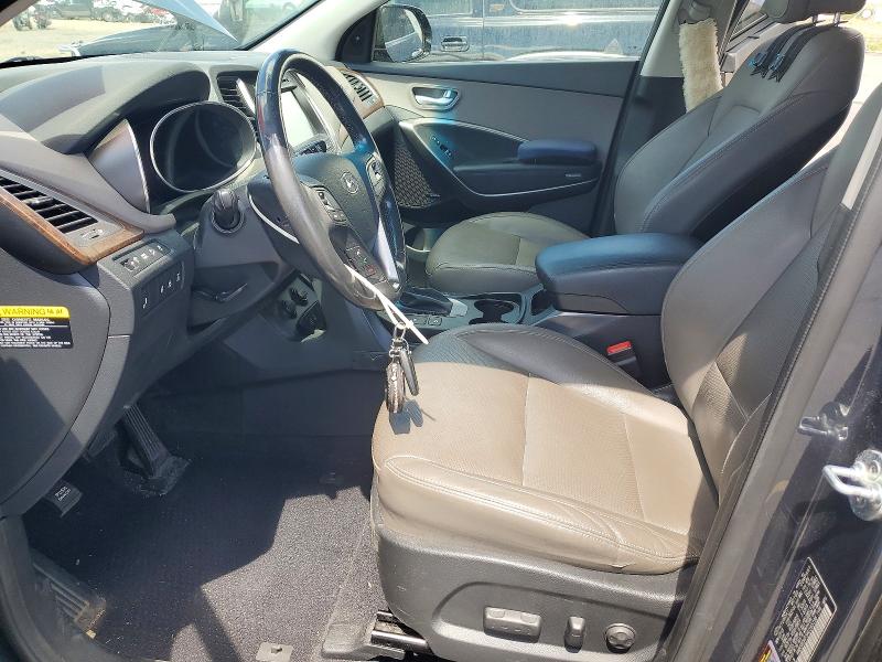 2017 Hyundai Santa fe VIN KM8SRDHF5HU165198 COPART salvage auction — FRONT END, Id - Salvage Certificate Of Title, sold $5,100 on 2026-07-23 (photo 7)