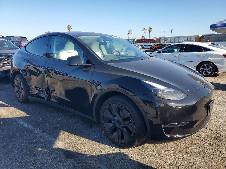 2025 Tesla VIN 7SAYGDED6SF233762 COPART salvage auction — SIDE, Ca - Salvage Certificate, sold $8,200 on 2026-07-24 (photo 4)