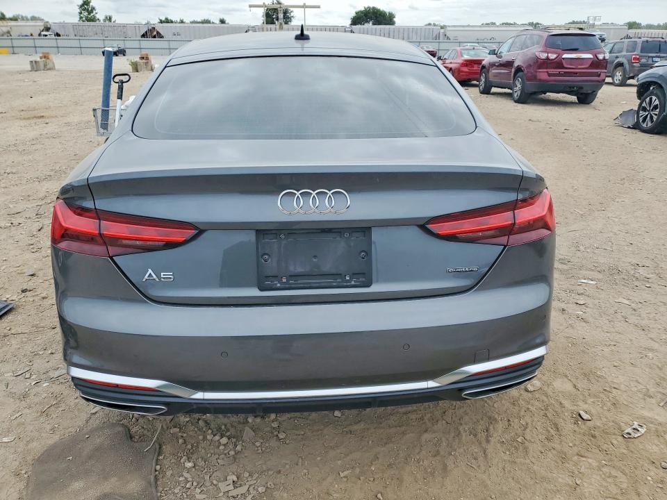 2022 Audi VIN WAUFACF50NA040203 COPART salvage auction — SIDE, MO - SALVAGE CERTIFICATE OF TITLE, sold $12,400 on 2026-07-28 (photo 6)