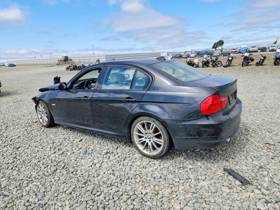 2011 BMW 3 series VIN WBAPN7C58BA949452 COPART salvage auction — FRONT END, Ca - Salvage Certificate, sold $3,650 on 2026-07-20 (photo 2)