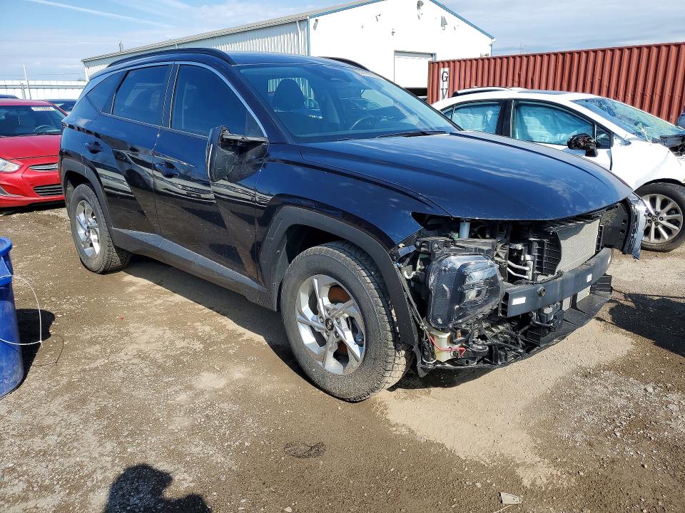 2023 Hyundai Tucson VIN KM8JBCAE5PU259088 COPART salvage auction — FRONT END, ON - PERMIT NO BRAND - UNFIT, sold $5,000 on 2026-07-14 (photo 4)