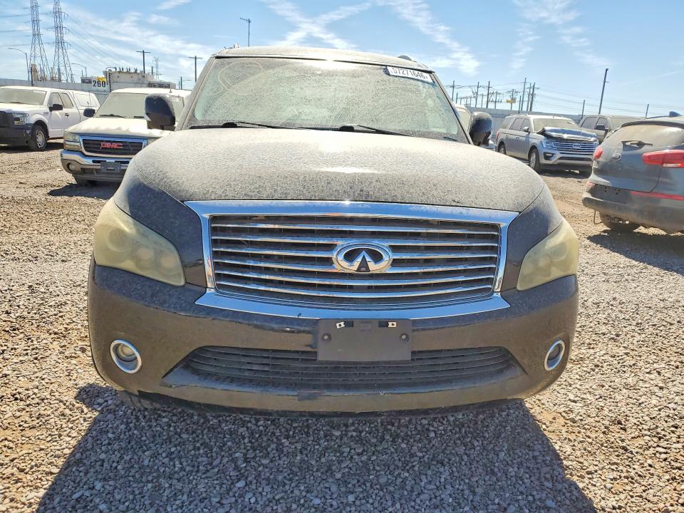 2012 Infiniti Qx56 VIN JN8AZ2NF3C9516022 COPART salvage auction — NORMAL WEAR, Az - Certificate Of Title, sold $900 on 2026-07-13 (photo 5)