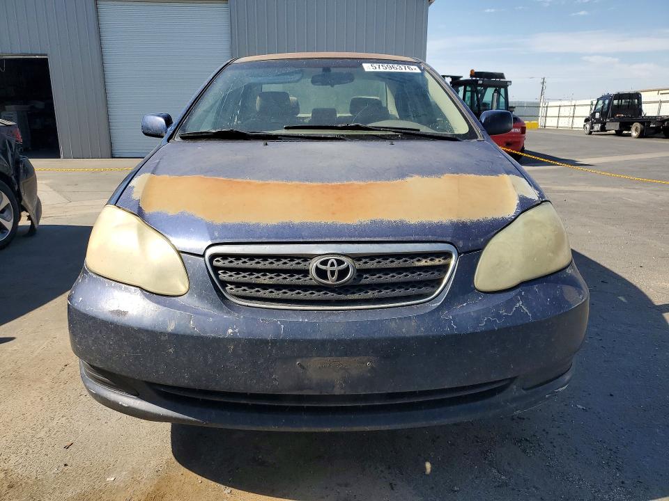 2005 Toyota Corolla VIN 1NXBR32E25Z386313 COPART salvage auction — MECHANICAL, Ca - Dis/Dlr/Exp App For Dup Clean, sold $900 on 2026-07-30 (photo 5)