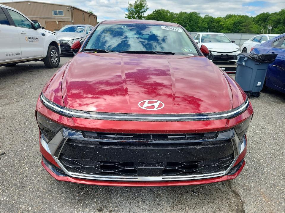 2025 Hyundai Sonata VIN KMHL64JA8SA504959 COPART salvage auction — REAR END, Fl - Certificate Of Destruction, sold $8,200 on 2026-07-22 (photo 5)