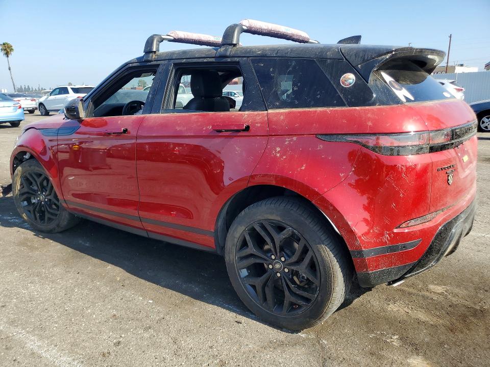 2020 Land rover VIN SALZP2FX1LH062413 COPART salvage auction — FRONT END, Ca - Salvage Certificate, sold $4,050 on 2026-07-28 (photo 2)