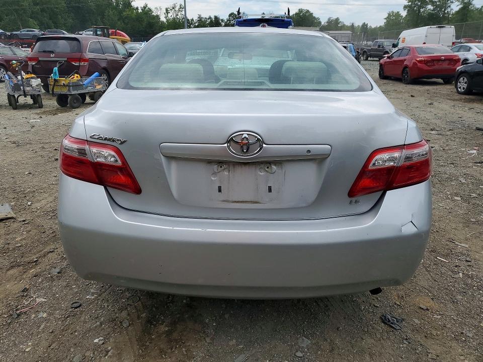 2007 Toyota Camry VIN JTNBE46K573056966 COPART salvage auction — FRONT END, Md - Cert Of Salvage > 75% Damage, sold $775 on 2026-07-24 (photo 6)