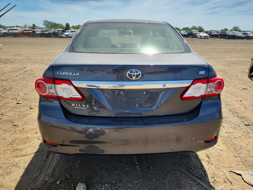 2011 Toyota Corolla VIN JTDBU4EE3BJ096910 COPART salvage auction — FRONT END, Il - Salvage Certificate, sold $1,250 on 2026-07-16 (photo 6)