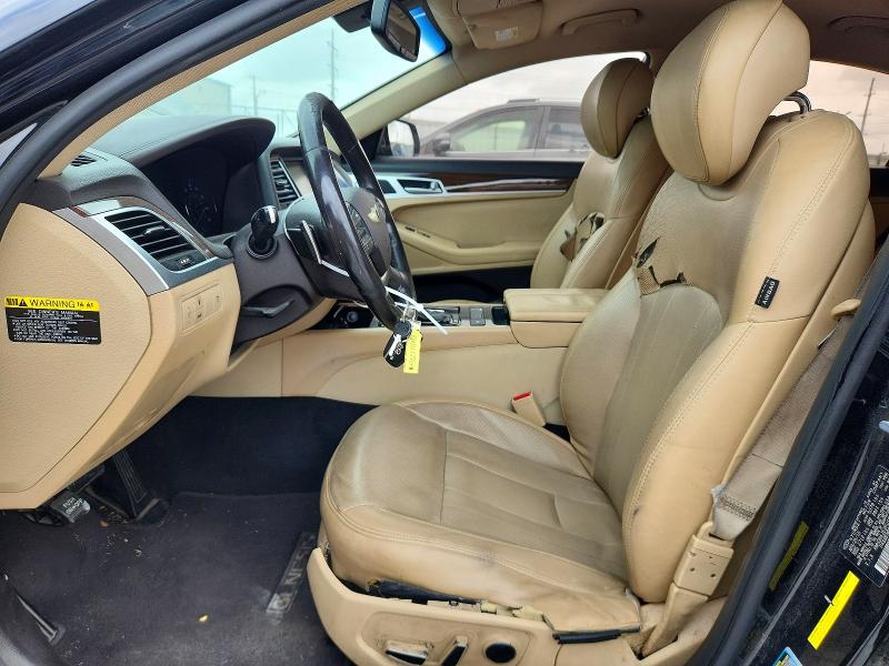 2015 Hyundai VIN KMHGN4JE2FU100437 COPART salvage auction — FRONT END, Tx - Certificate Of Title (P), sold $475 on 2026-07-09 (photo 7)