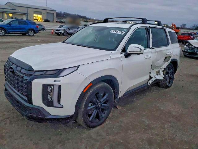 2025 Hyundai Palisade VIN KM8R34GE1SU848404 COPART salvage auction — SIDE, TN - SALVAGE CERTIFICATE, sold $16,200 on 2026-07-30 (photo 1)