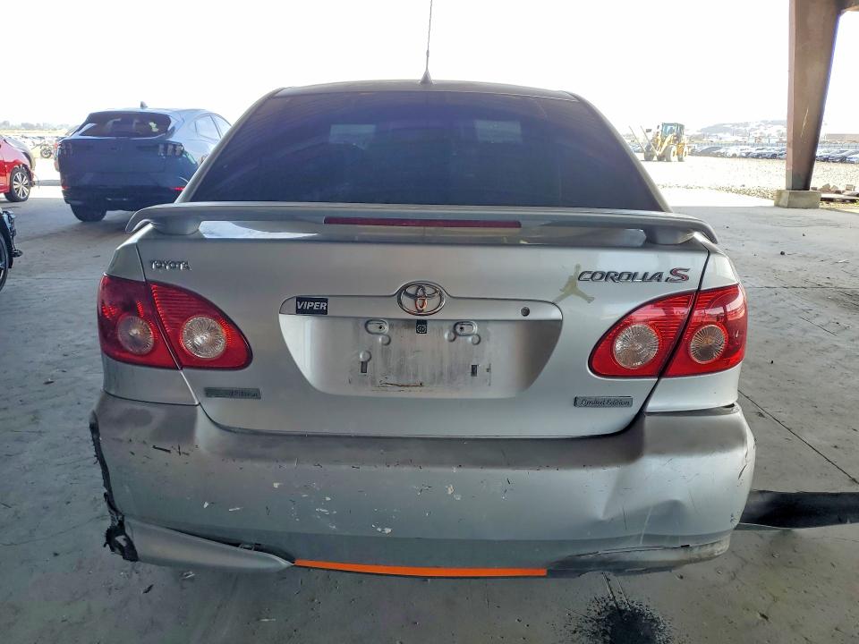 2006 Toyota Corolla VIN 1NXBR32E56Z607694 COPART salvage auction — FRONT END, Ca - Salvage Certificate, sold $675 on 2026-07-09 (photo 6)