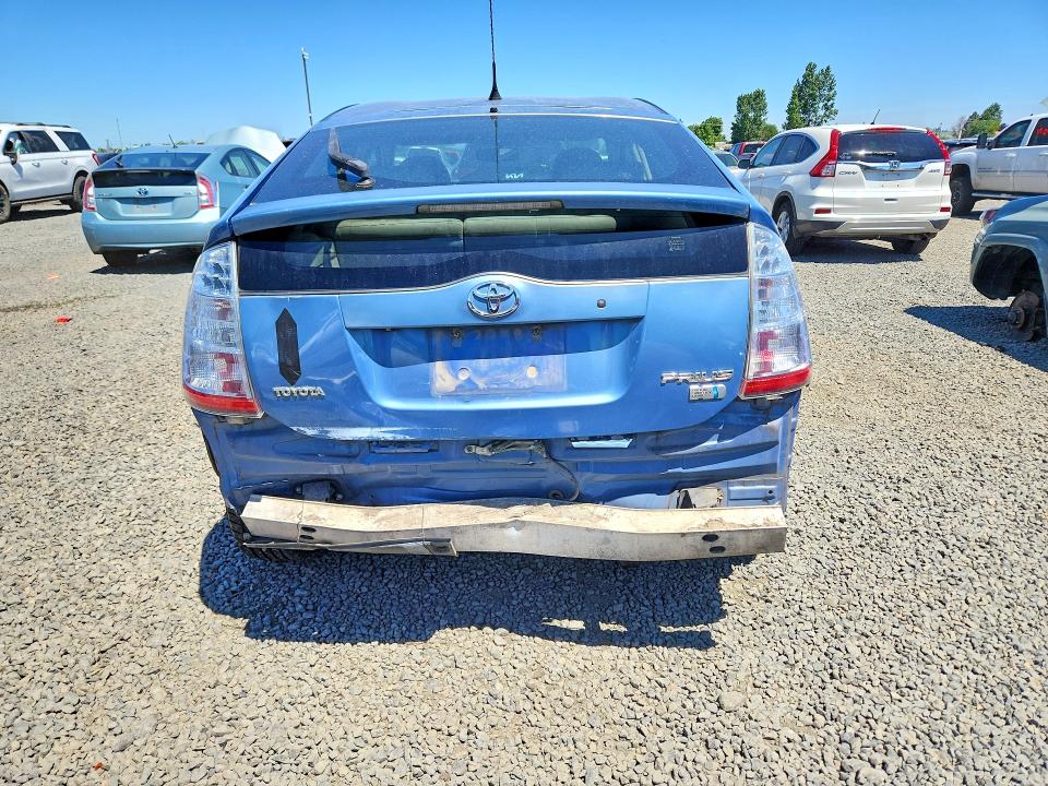 2008 Toyota Prius VIN JTDKB20U487719174 COPART salvage auction — REAR END, Or - Salvage Title Certificate, sold $675 on 2026-07-07 (photo 6)