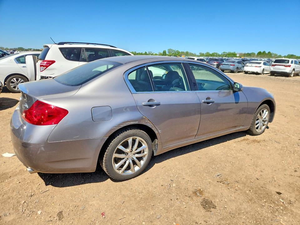 2007 Infiniti G35 VIN JNKBV61F97M811877 COPART salvage auction — NORMAL WEAR, Il - Certificate Of Title, sold $525 on 2026-07-21 (photo 3)