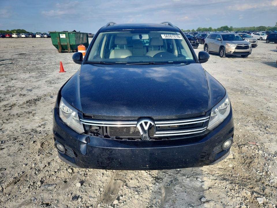 2012 Volkswagen Tiguan VIN WVGAV7AX3CW611230 COPART salvage auction — FRONT END, Ga - Cert Of Title-Salvage, sold $1,000 on 2026-07-08 (photo 5)