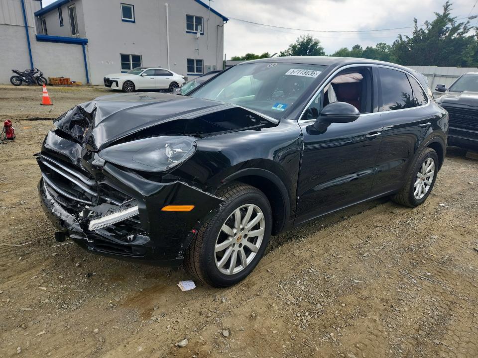 2020 Porsche Cayenne VIN WP1AA2AY1LDA06516 COPART salvage auction — FRONT END, Nj - Cert Of Title-Salvage, sold $16,200 on 2026-07-27 (photo 1)