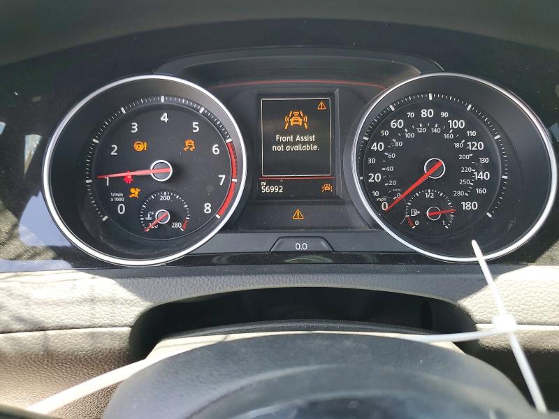 2018 Volkswagen Gti VIN 3VW547AU8JM253809 COPART salvage auction — UNDERCARRIAGE, Az - Cert Of Title - Salvage, sold $7,200 on 2026-07-10 (photo 9)