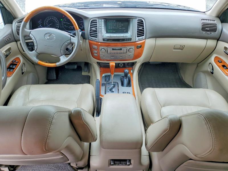 2006 Lexus Lx 470 VIN JTJHT00WX64018342 COPART salvage auction — SIDE, WA - BILL OF SALE, sold $7,100 on 2026-07-13 (photo 8)
