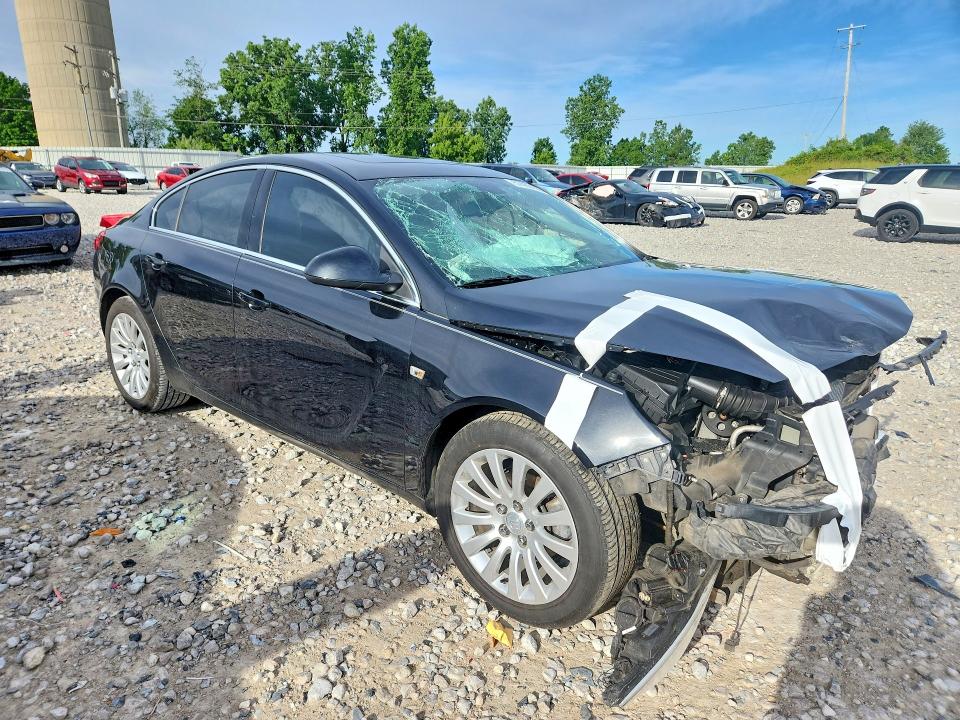 2011 Buick Regal VIN W04GT5GC6B1004029 COPART salvage auction — FRONT END, Mi - Certificate Of Title, sold $575 on 2026-07-16 (photo 4)