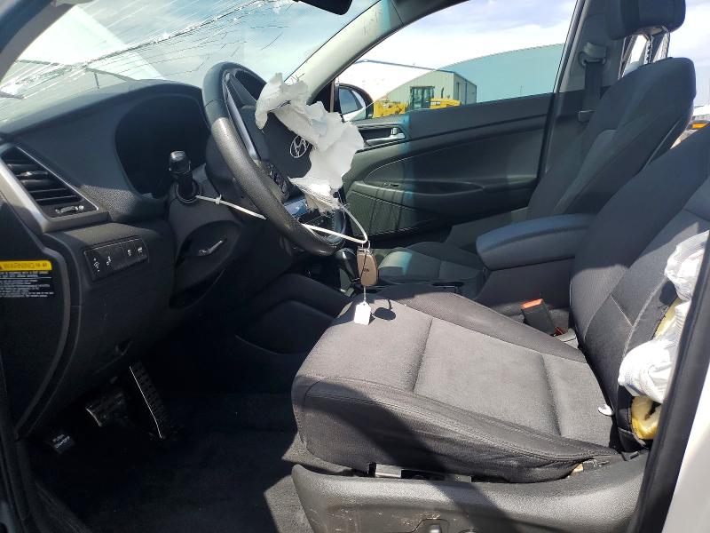 2017 Hyundai Tucson VIN KM8J33A26HU549439 COPART salvage auction — FRONT END, Tx - Salvage Vehicle Title, sold $90 on 2026-07-28 (photo 7)