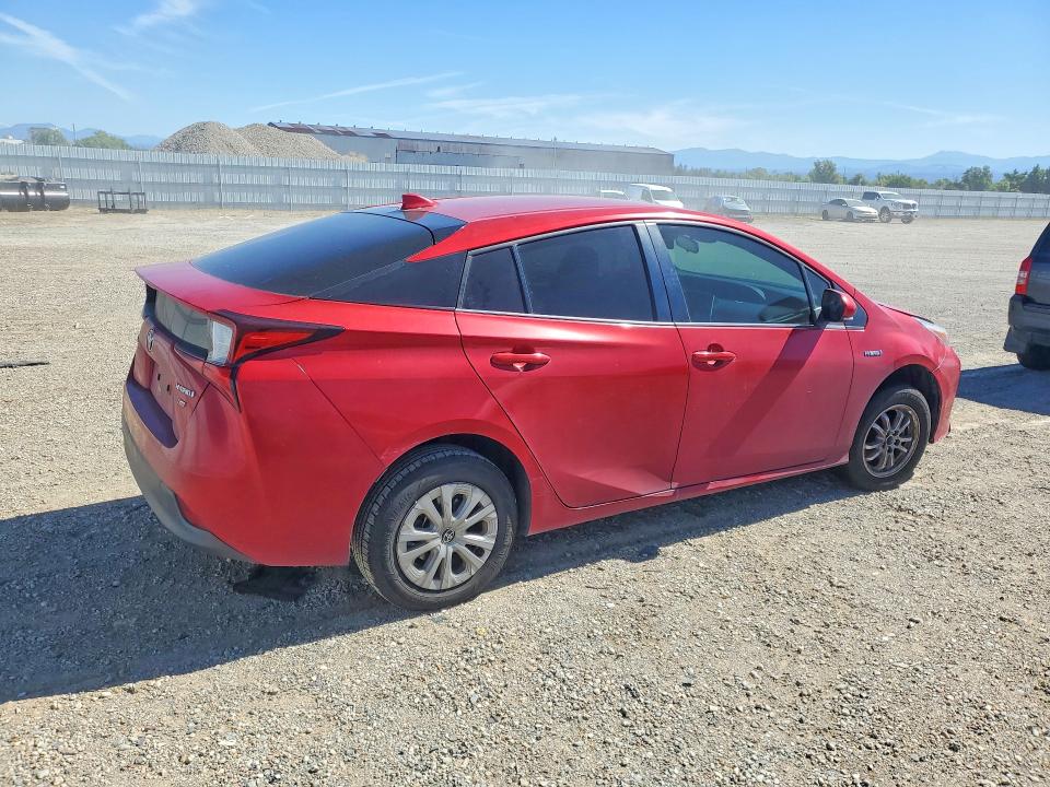 2019 Toyota Prius VIN JTDKARFU3K3086278 COPART salvage auction — FRONT END, Ca - Salvage Certificate, sold $4,250 on 2026-07-10 (photo 3)