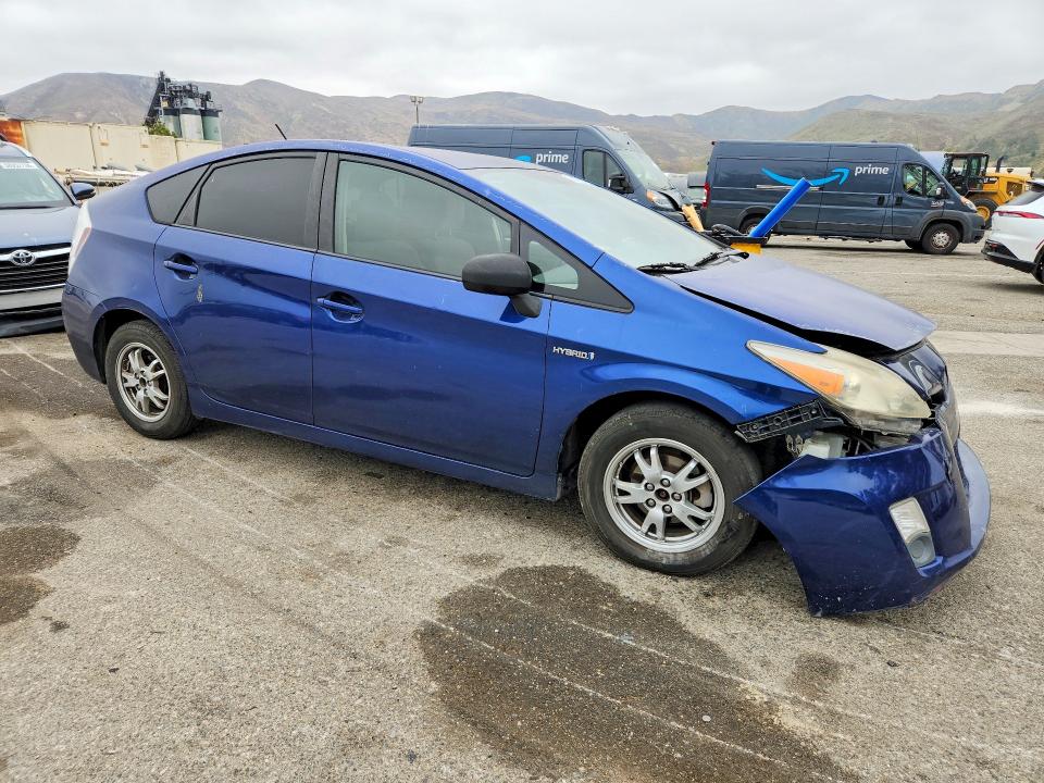 2011 Toyota Prius VIN JTDKN3DU0B5354213 COPART salvage auction — FRONT END, Ca - Salvage Certificate, sold $450 on 2026-07-24 (photo 4)