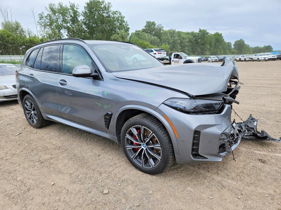 2024 BMW X5 VIN 5UX43EU04R9U19122 COPART salvage auction — FRONT END, Mi - Certificate Of Title, sold $32,000 on 2026-07-15 (photo 4)