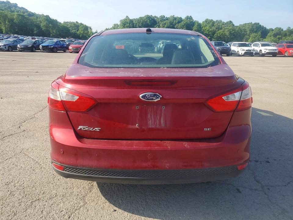 2014 Ford Focus VIN 1FADP3F20EL388849 COPART salvage auction — FRONT END, Pa - Certificate Of Salvage, sold $425 on 2026-07-02 (photo 6)