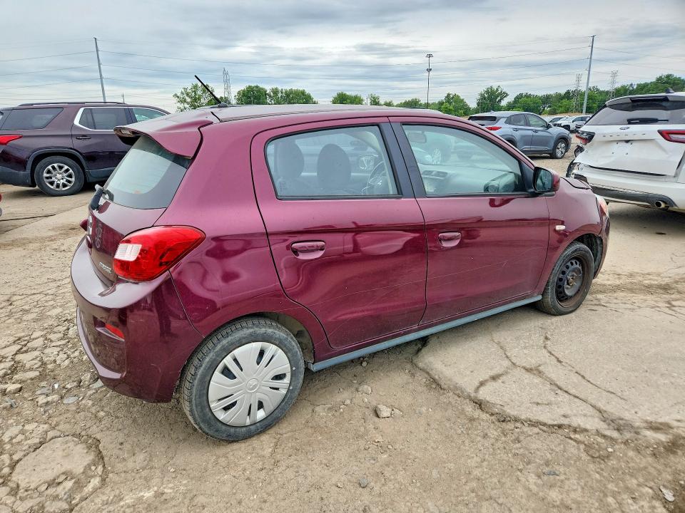 2018 Mitsubishi VIN ML32A3HJ6JH005147 COPART salvage auction — FRONT END, Mi - Cert Of Title-Salvage Vehicle, sold $1,100 on 2026-07-28 (photo 3)