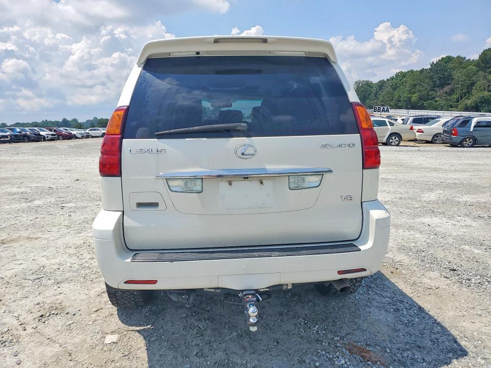 2007 Lexus Gx VIN JTJBT20X470126524 COPART salvage auction — FRONT END, Ga - Cert Of Title-Salvage, sold $3,650 on 2026-07-29 (photo 6)