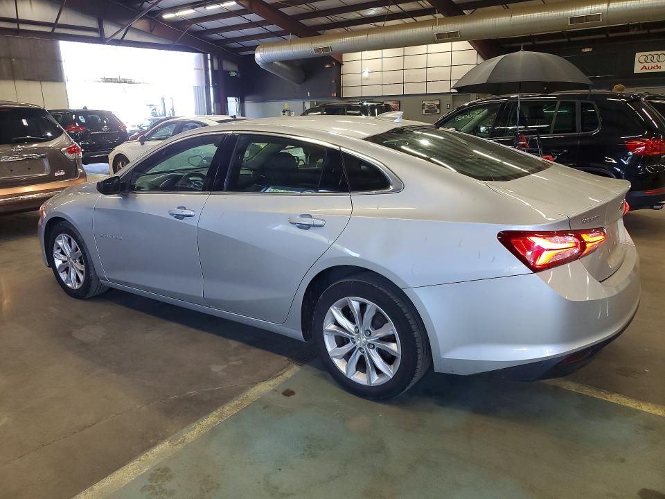 2020 Chevrolet Malibu limited VIN 1G1ZD5ST8LF105265 COPART salvage auction — REAR END, Ma - Certificate Of Title, sold $2,650 on 2026-07-03 (photo 2)