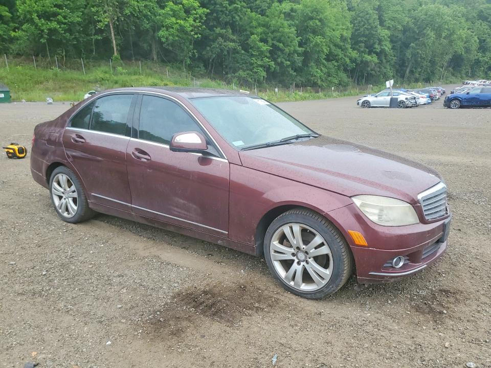 2008 Mercedes-benz C class VIN WDDGF54X48F039822 COPART salvage auction — FRONT END, NY - CERTIFICATE OF TITLE, sold $500 on 2026-07-28 (photo 4)