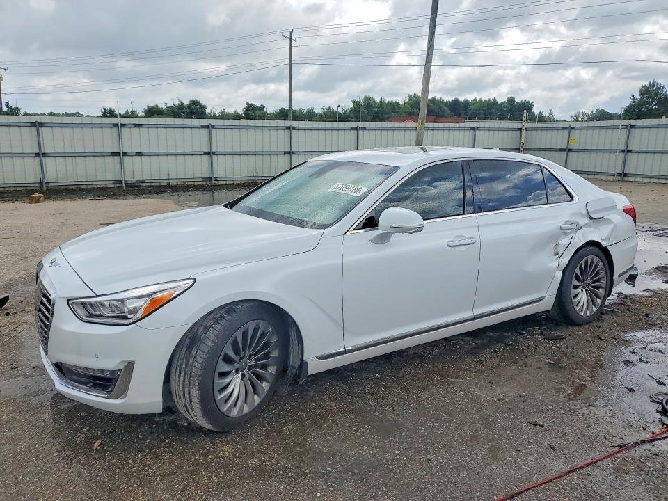 2018 Genesis G90 VIN KMHG34JA9JU040149 — COPART salvage auction photo