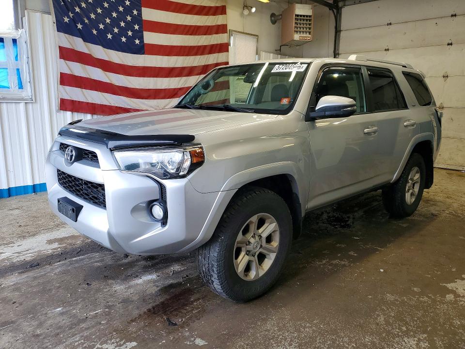 2015 Toyota 4runner VIN JTEBU5JR0F5221337 COPART salvage auction — REAR END, Me - Cert Of Title-Salvage Collisio, sold $5,100 on 2026-07-30 (photo 1)