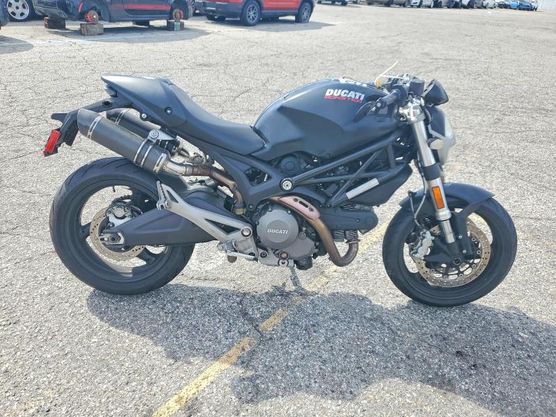 2014 Ducati Monster VIN ZDM1RADN5EB073709 COPART salvage auction — SIDE, Ca - Salvage Certificate, sold $725 on 2026-07-09 (photo 1)