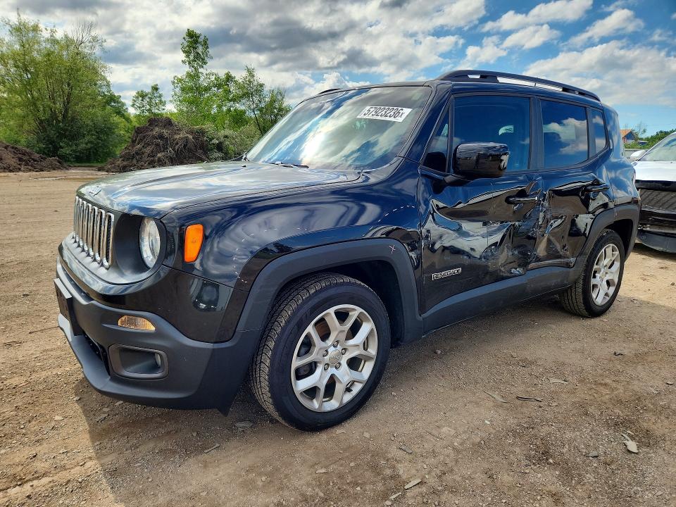 2018 Jeep Renegade VIN ZACCJABB0JPG99379 COPART salvage auction — SIDE, Oh - Cert Of Title-Salvage, sold $1,400 on 2026-07-16 (photo 1)