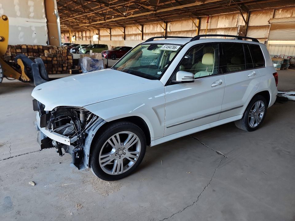 2013 Mercedes-benz Glk-klasse VIN WDCGG8JB4DG151276 COPART salvage auction — FRONT END, Az - Cert Of Title - Salvage, sold $1,900 on 2026-07-13 (photo 1)