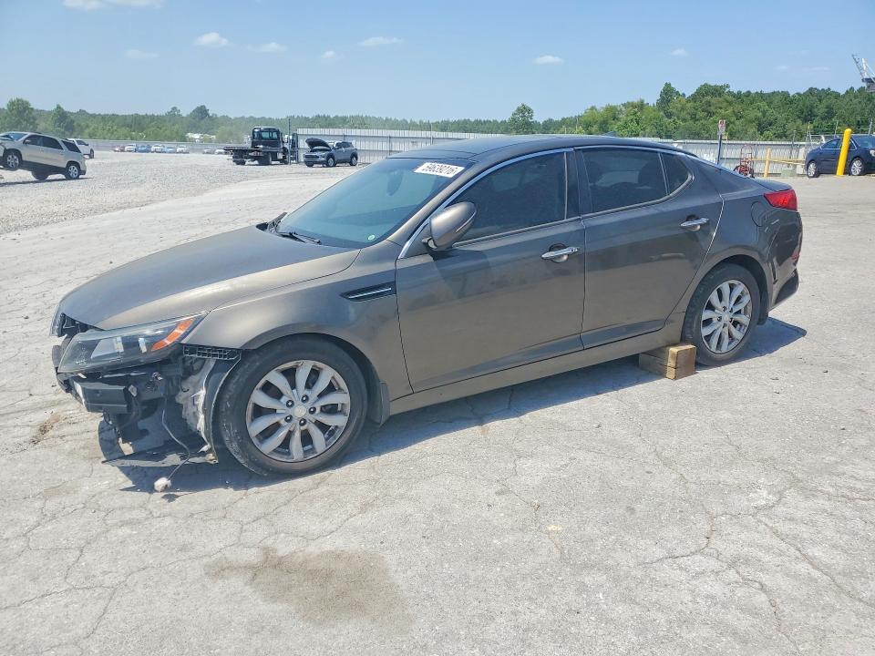 2015 Kia Optima VIN 5XXGN4A7XFG400223 COPART salvage auction — FRONT END, AL - CERT OF TITLE-SALVAGE TITLE, sold $875 on 2026-07-09 (photo 1)